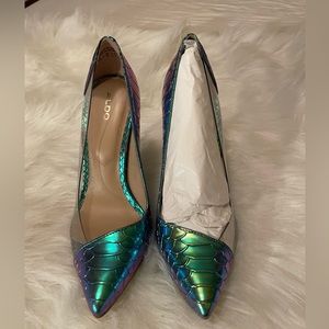 NIB Aldo Mermaid Heels